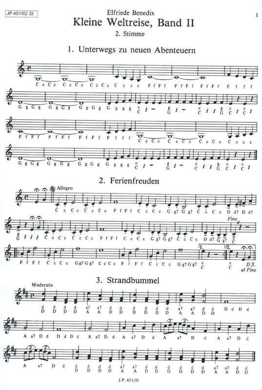 Kleine weltreise 2 tweede stem 1