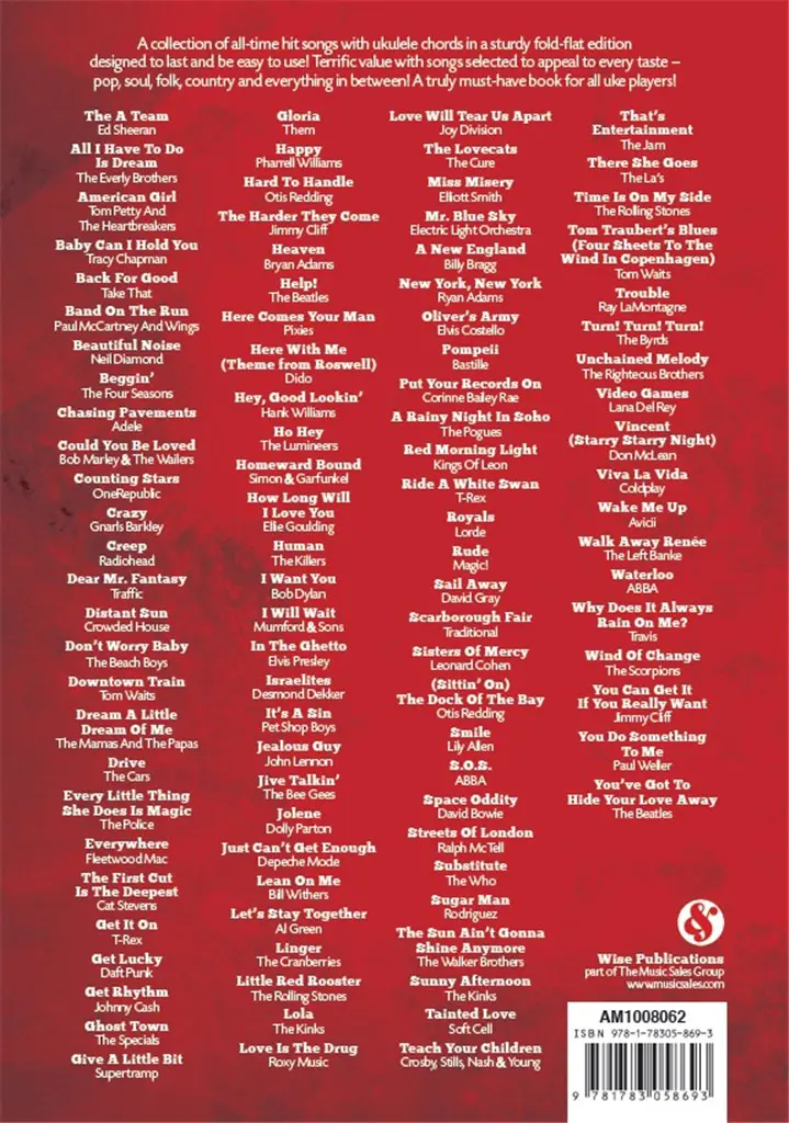 101 Hits for Ukulele - The Red Book